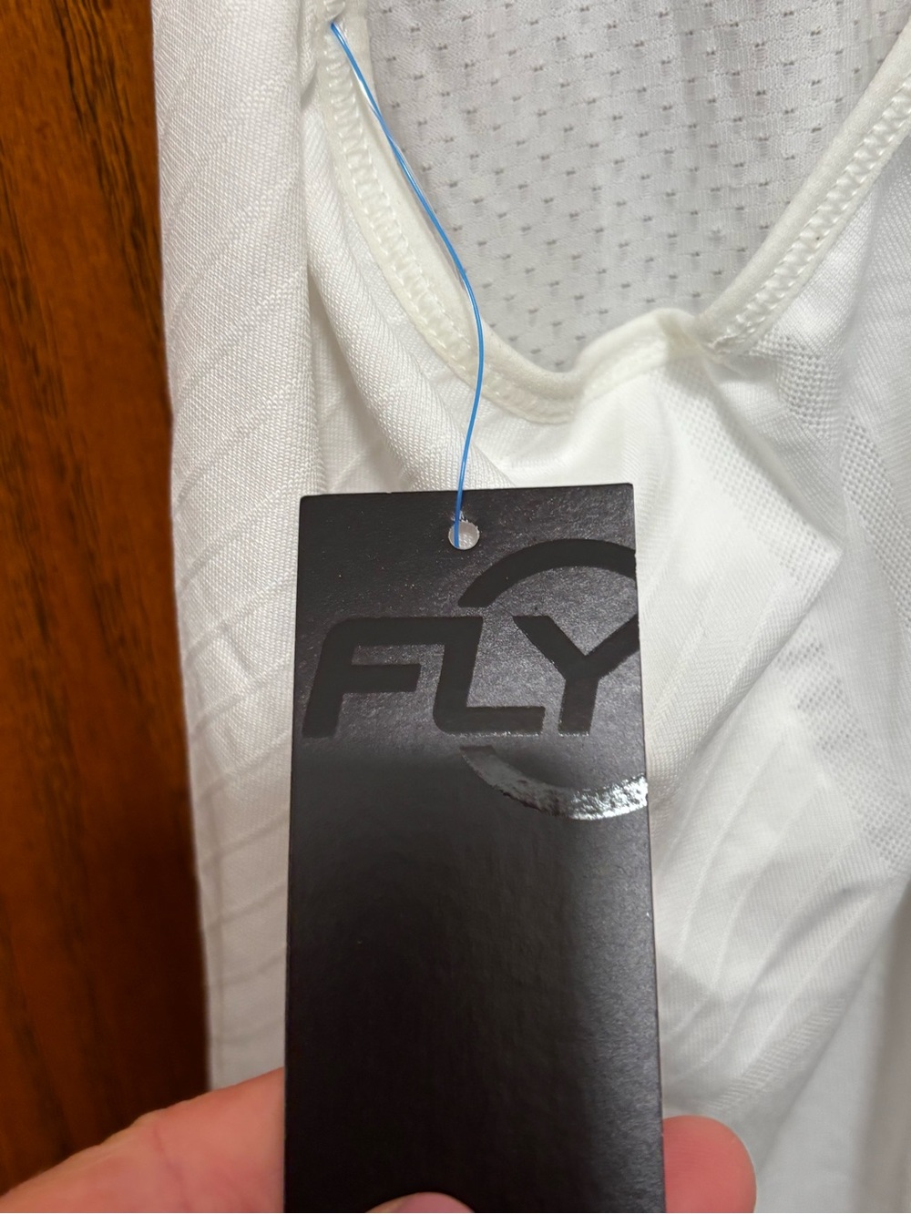 New Balance Flywheel Mesh Racerback Aerocore Running Tank Top White Sz L. NWT - Picture 8 of 12